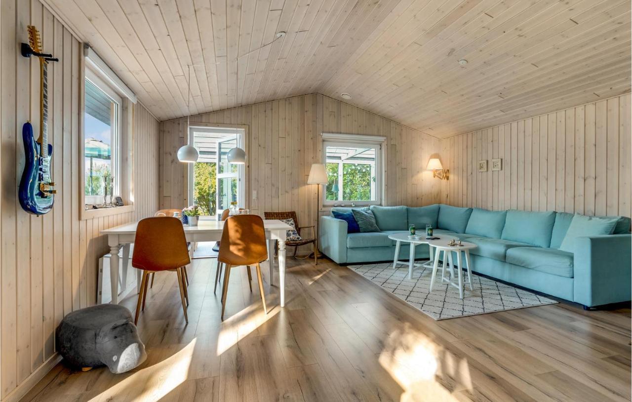 Nice Home In Havndal With Kitchen Exterior foto
